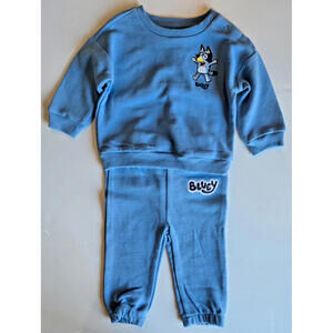 Bluey Outfit Boys Sweatpants and Sweatshirt Baby Shower Gift 6 to 9 Months NWT